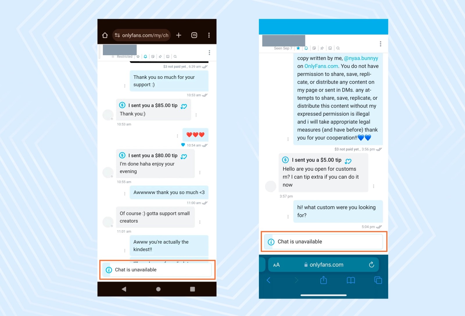 OnlyFans Chat Unavailable – Causes & Fixes