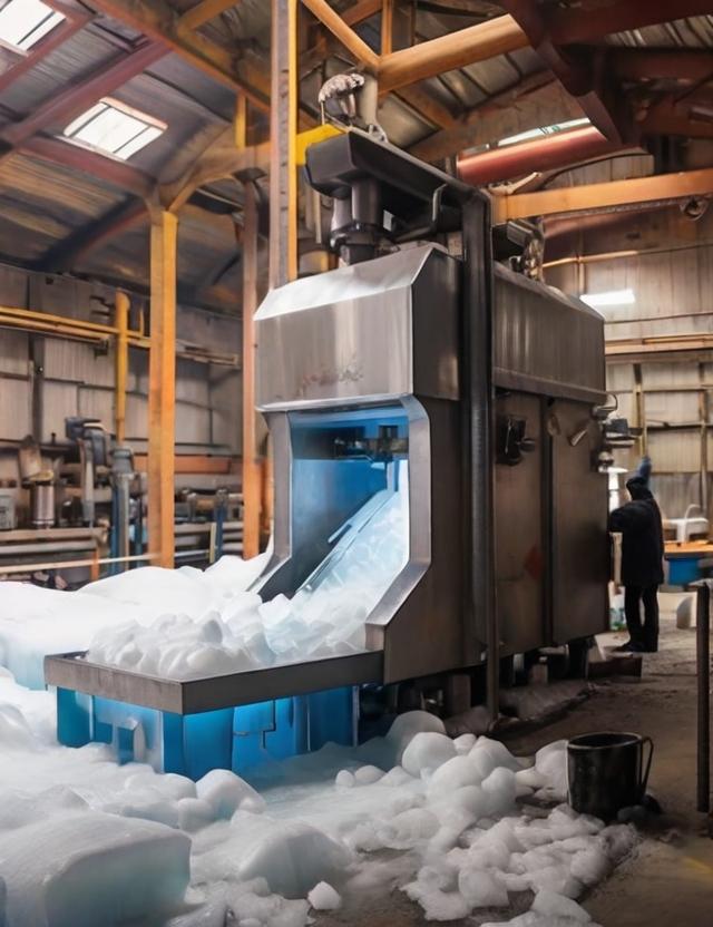 Ice Manufacturing Plant Setup Cost 2024, Machinery
