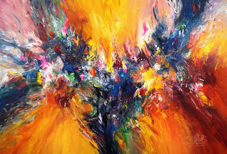 Abstract Painting International Art Sale Grows