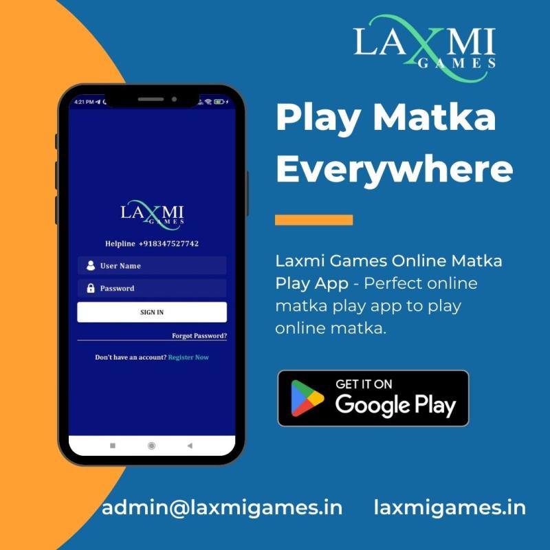 Laxmi Game Officially Launches The Online Matka Play App