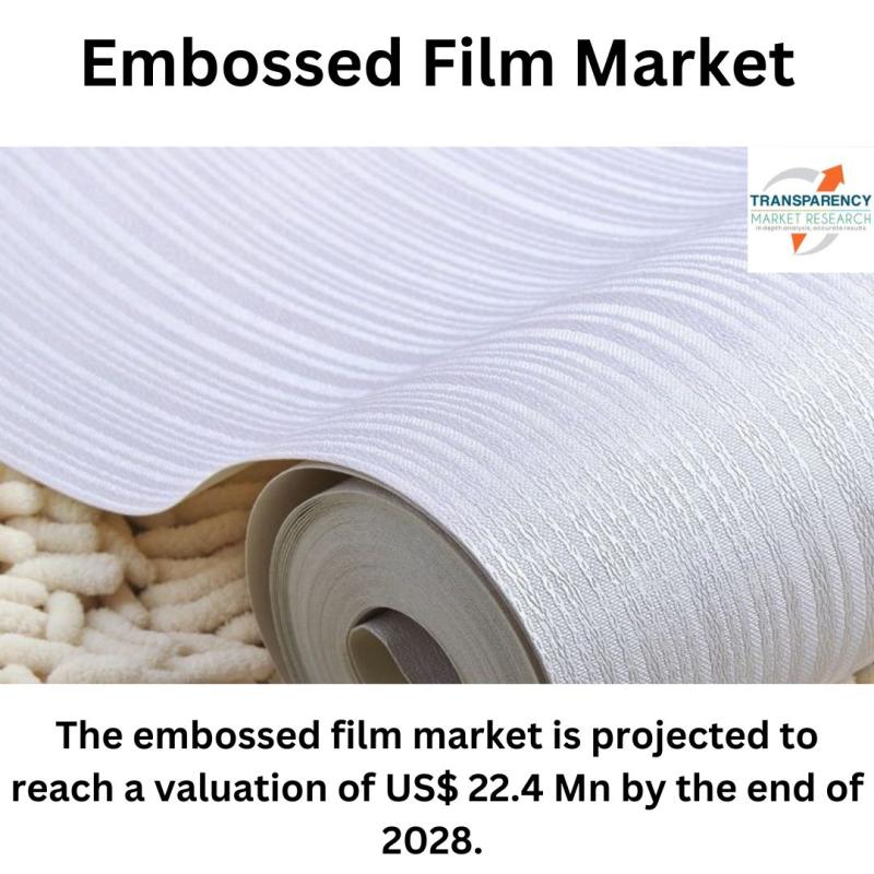 Embossed Film Market will Hits US 22.4 Mn Milestone