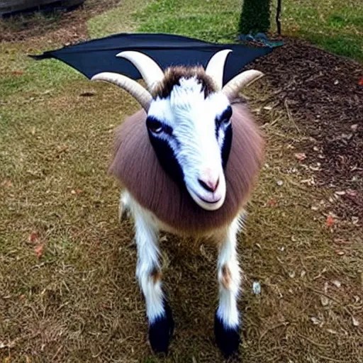 a goat costume, craigslist photo Stable Diffusion OpenArt