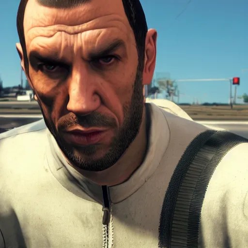 niko bellic in gta 6, realistic, 4 k gameplay Stable Diffusion