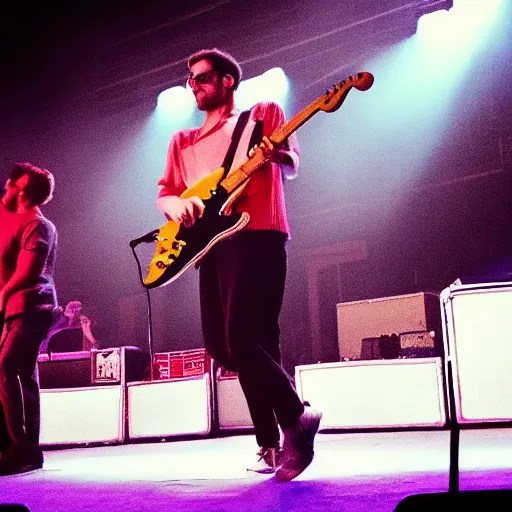 Vulfpeck in concert. Madison Square Garden. Stable Diffusion