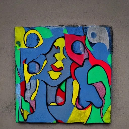 ”concrete art masterpiece with three colors” Stable Diffusion OpenArt