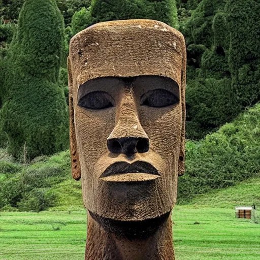gigachad Easter island head Stable Diffusion OpenArt