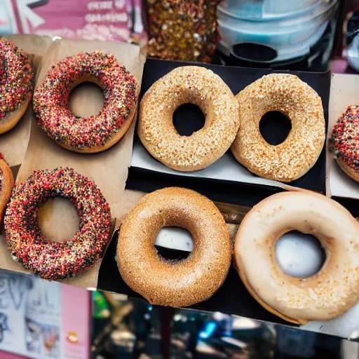New York City transformed into doughnuts Stable Diffusion OpenArt