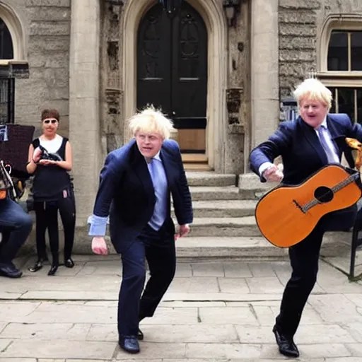 boris Johnson dancing with mariachi Stable Diffusion OpenArt