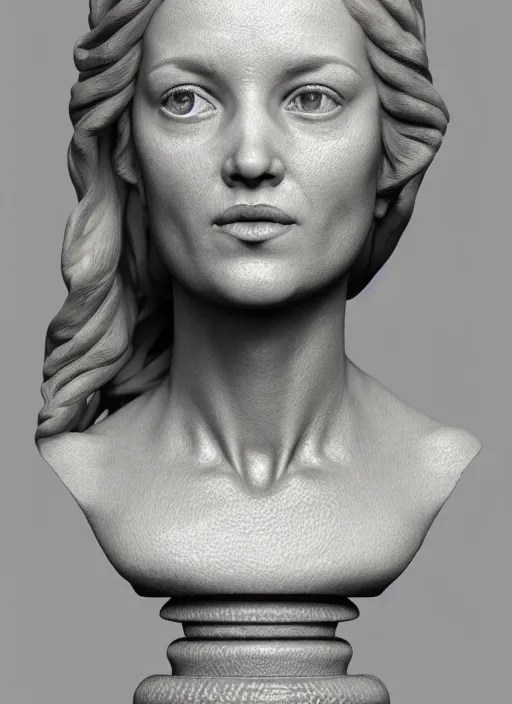 3D resin miniature sculpture by JeanBaptiste Carpeaux Stable Diffusion