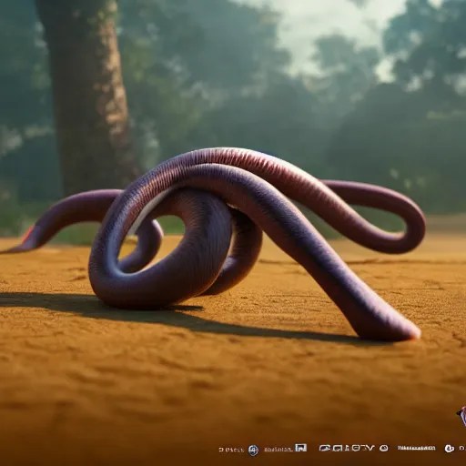 photography of a realistic arbok animal, ultra Stable Diffusion