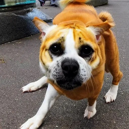 A creature that is half dog, half cat Stable Diffusion OpenArt