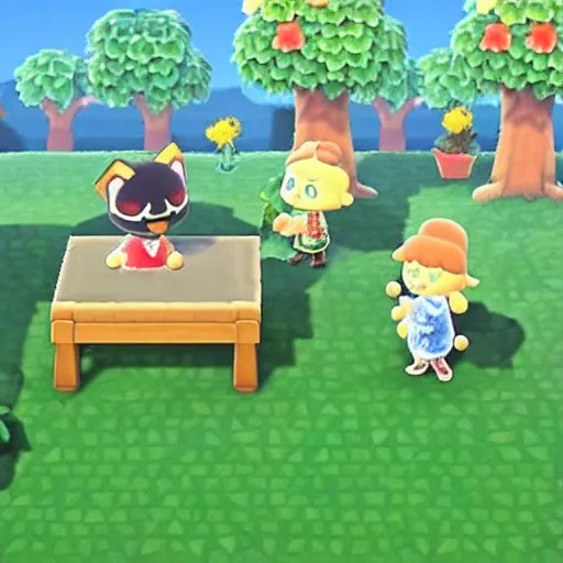 animal crossing, cat Stable Diffusion OpenArt