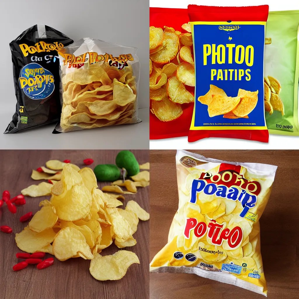 potato chips bag Stable Diffusion OpenArt