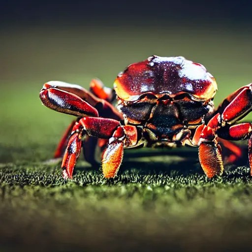 king of the crabs wearing a number 2 new orleans Stable Diffusion