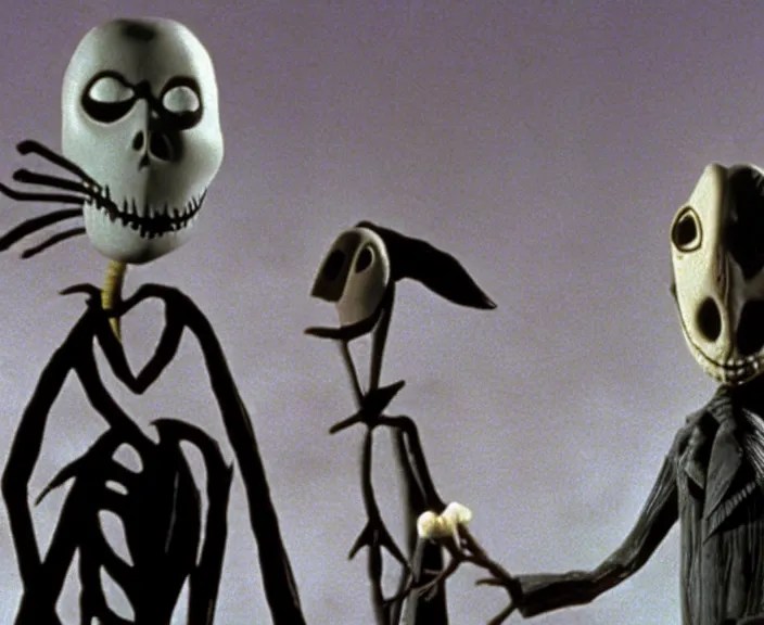 a still of david lynch in the nightmare before Stable Diffusion OpenArt