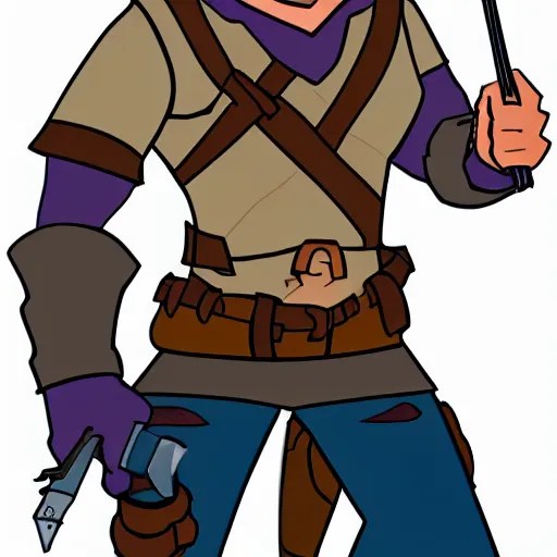 Ash William from Army of darkness in the style of a Stable Diffusion OpenArt