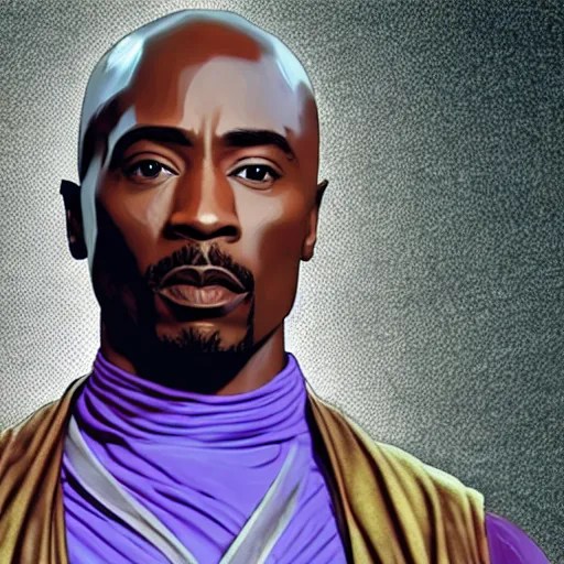 Tupac Shakur as Mace Windu, highly detailed, 8k, movie Stable Diffusion OpenArt