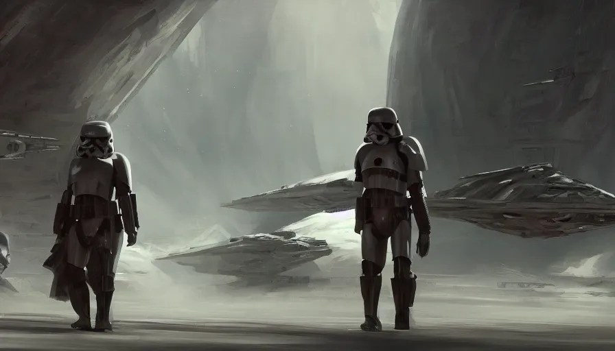 star wars, meaning of life, concept art, jama Stable Diffusion