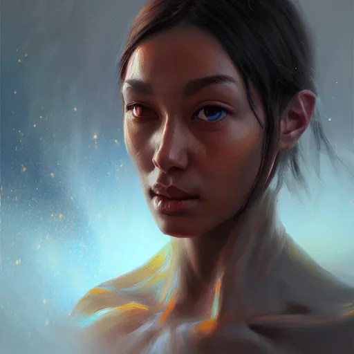 earths last hope, concept art oil painting, portrait Stable Diffusion