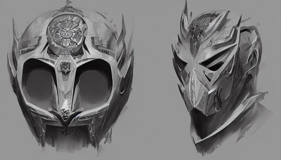 concept art of mask for a secret society by jama Stable Diffusion