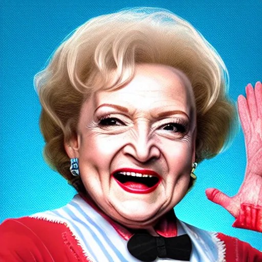 betty white gangster rapper Stable Diffusion OpenArt
