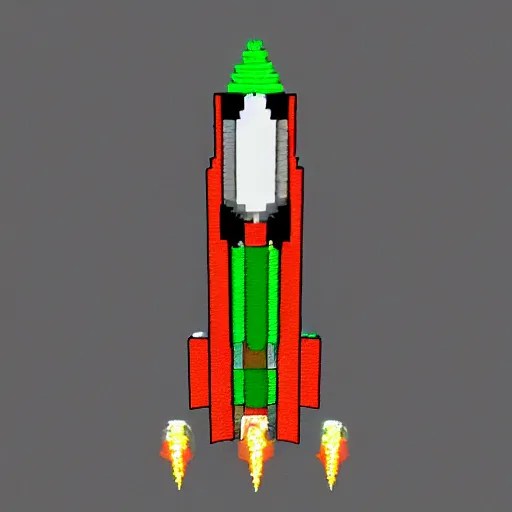 minecraft rocket ship Stable Diffusion OpenArt