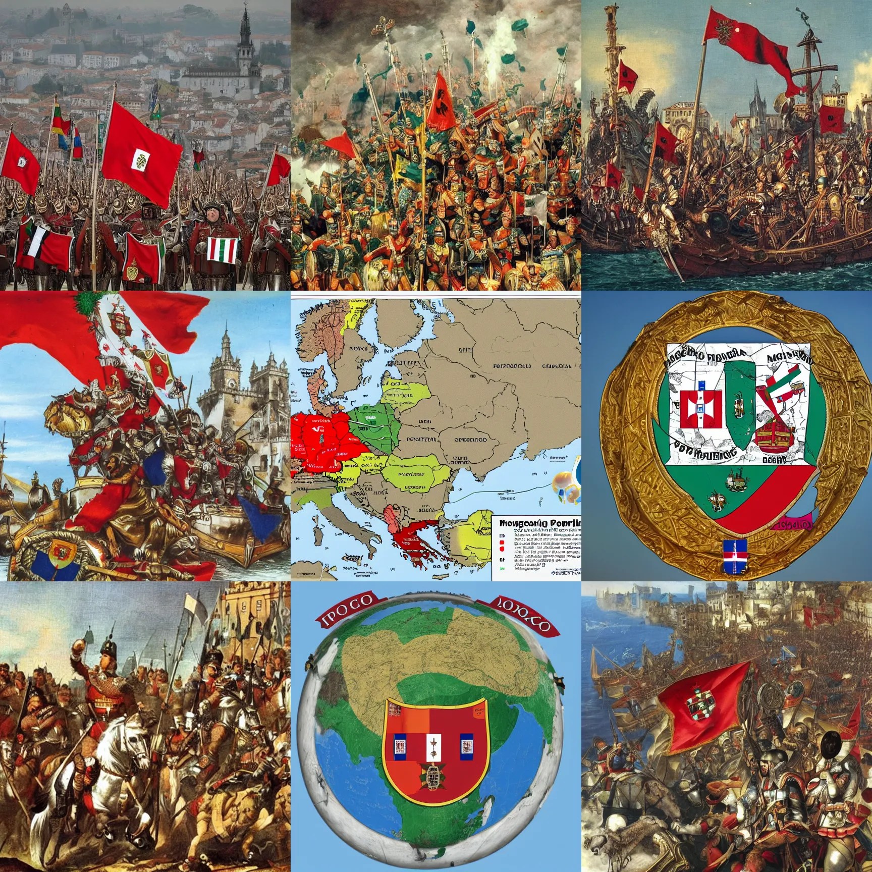 portugal conquering the world Stable Diffusion OpenArt