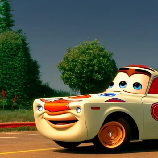 car jesus christ chrysler as a car from cars 2, jesus, Stable Diffusion
