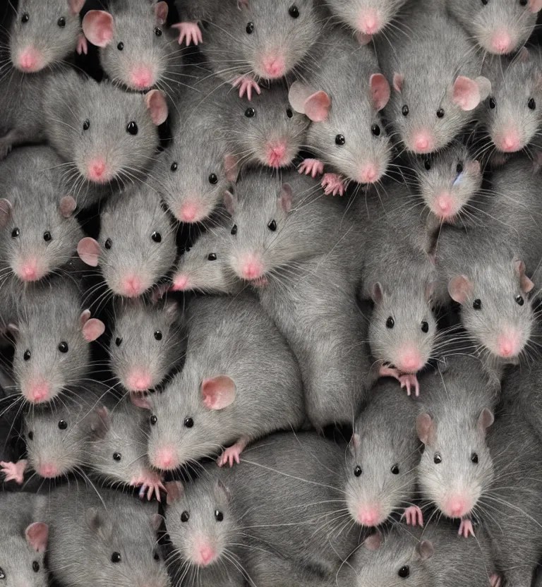 funny rats knights where one rat is white, another Stable Diffusion