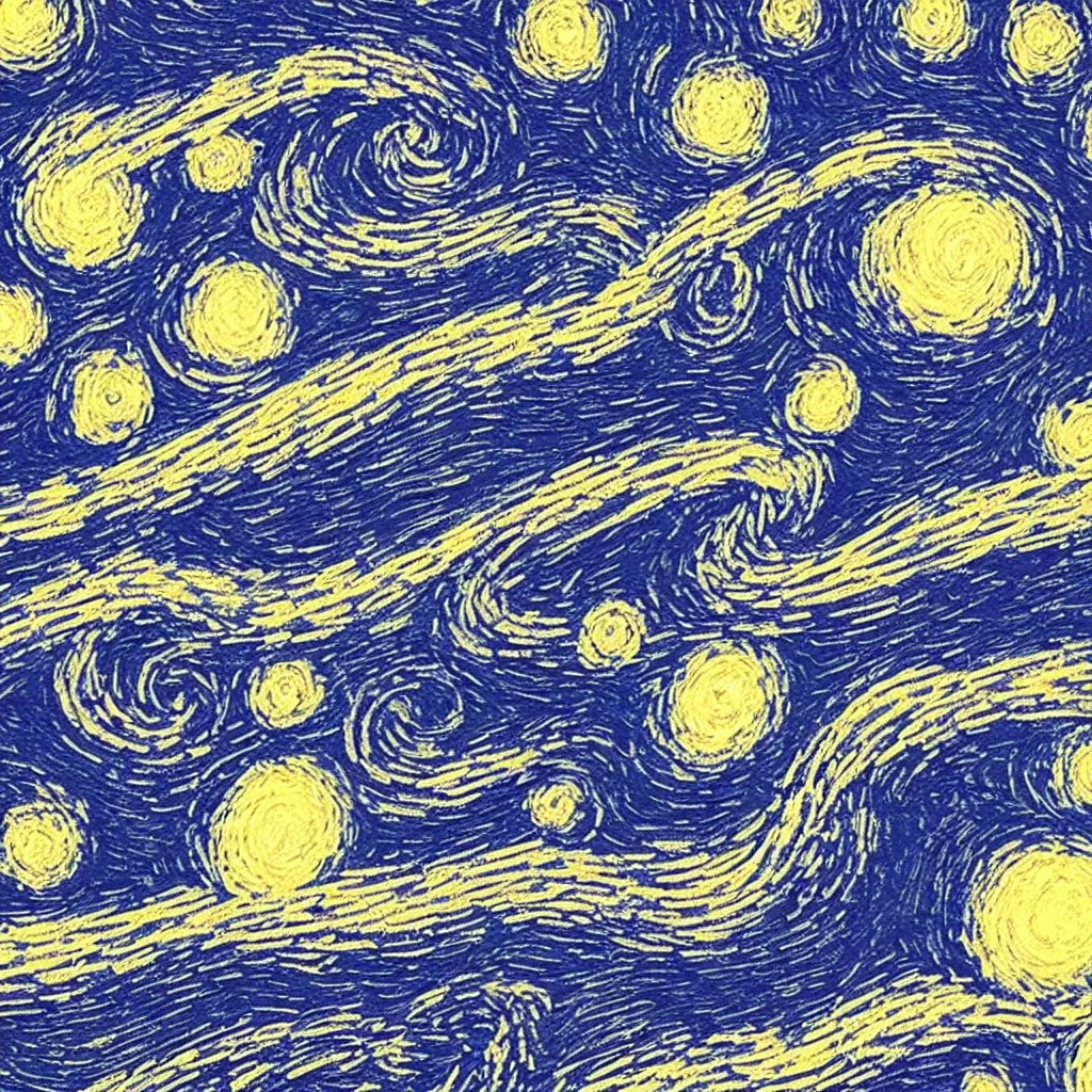starry night texture art, 4k Stable Diffusion