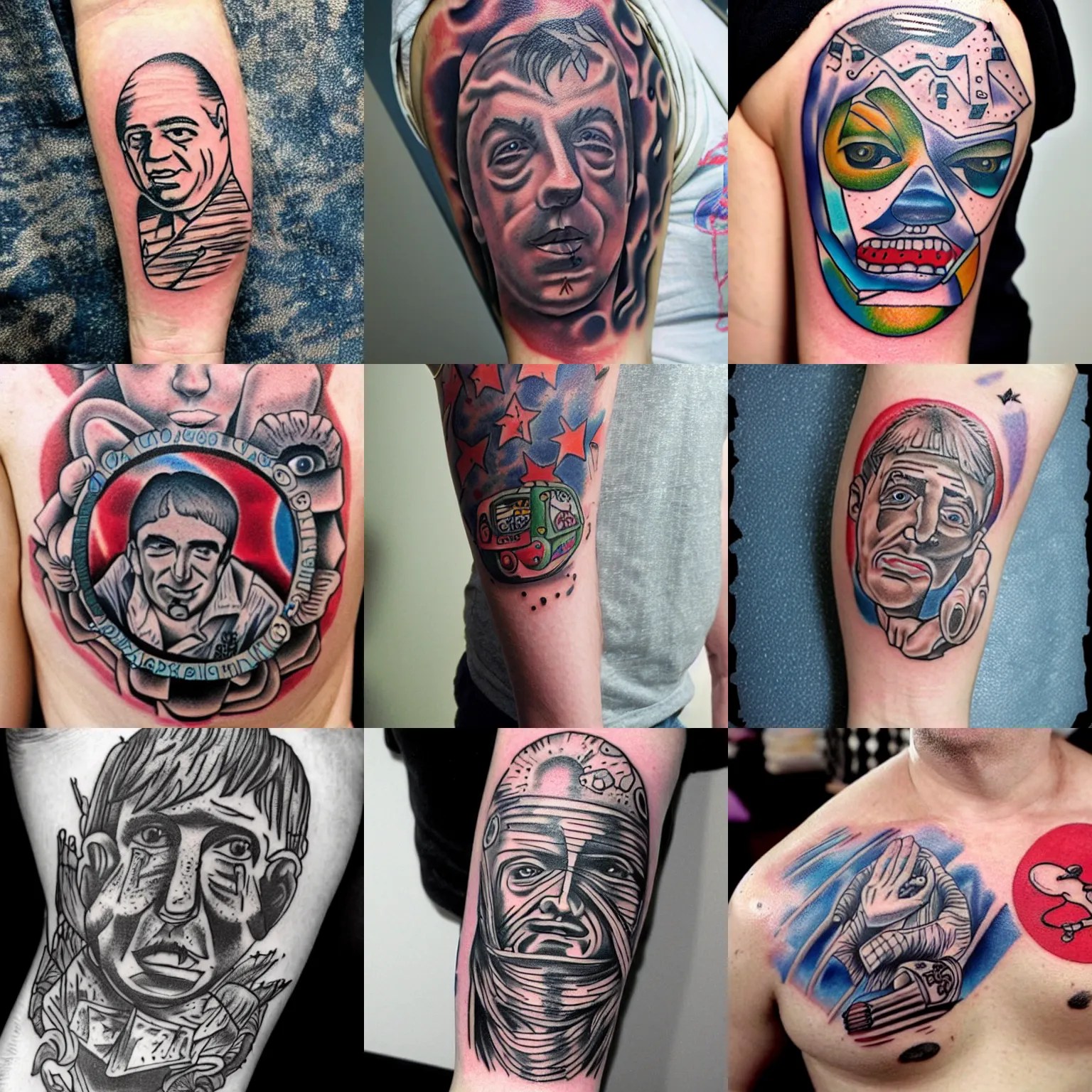 daniel johnston tattoo Stable Diffusion OpenArt