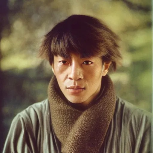 a wide full shot, russian and japanese mix 1 9 8 0 s Stable Diffusion