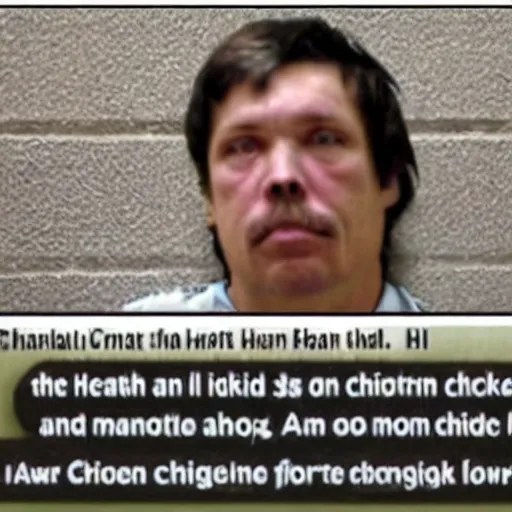 inmate that has chicken head Stable Diffusion OpenArt
