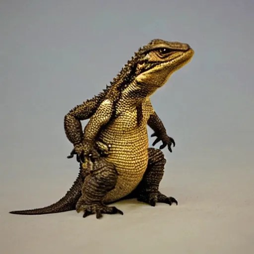 Godzilla as a tiny lizard Stable Diffusion OpenArt