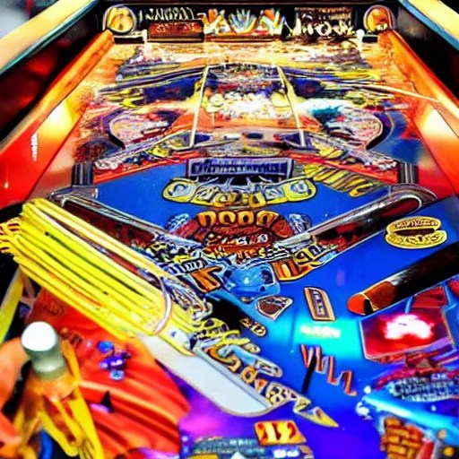 a pinball wizard Stable Diffusion OpenArt