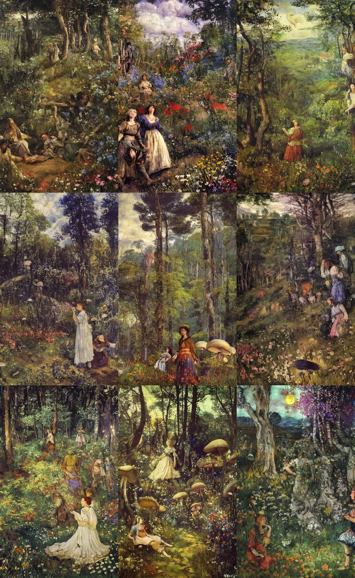 garden of eden Stable Diffusion OpenArt