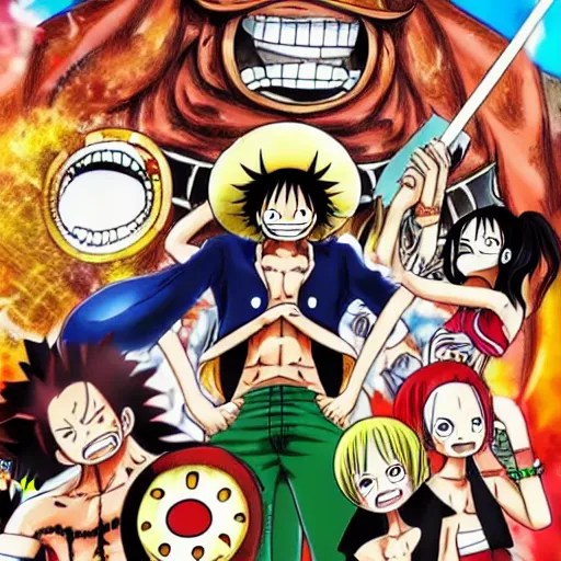 the ending of one piece anime by echiro oda Stable Diffusion OpenArt