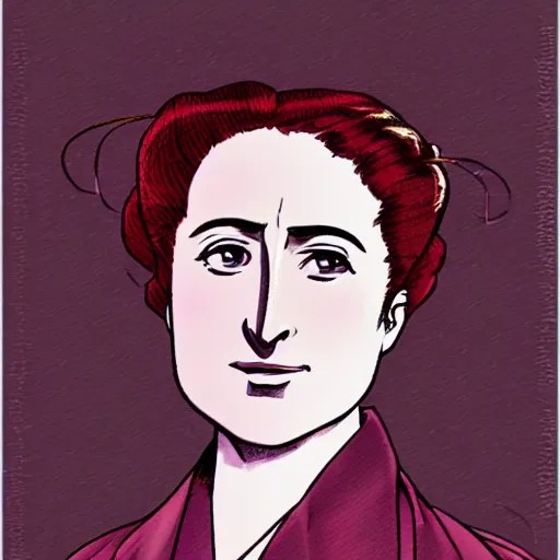 rosa luxemburg anime style Stable Diffusion