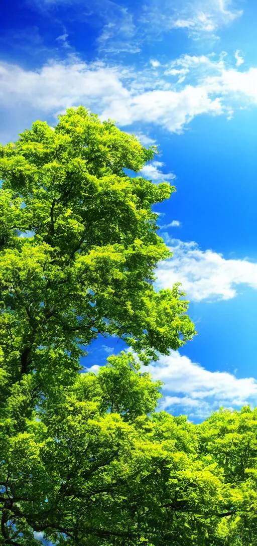 a beautiful clear blue sky, wallpaper Stable Diffusion OpenArt