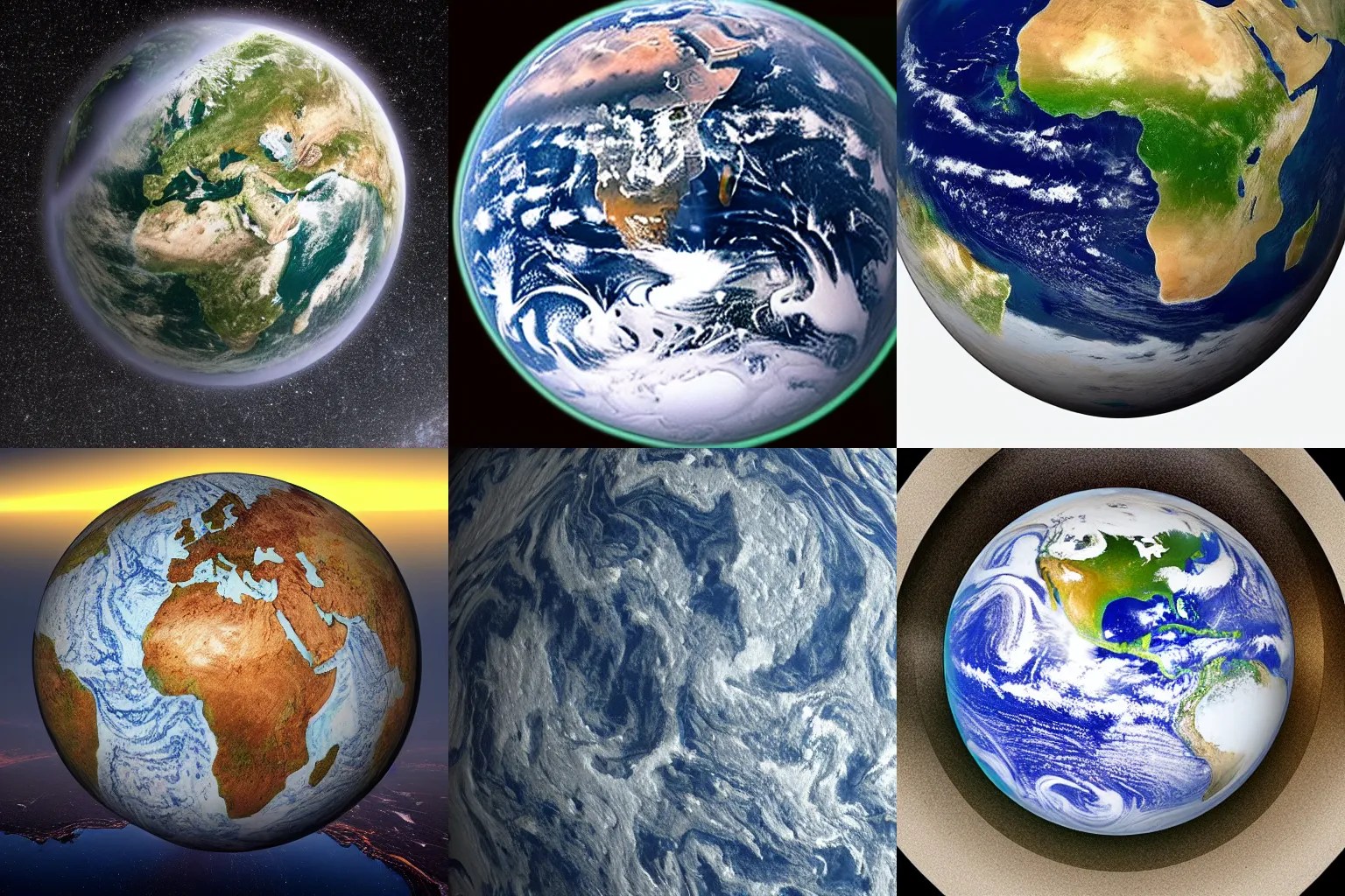 the earth inside a marble, beautifully detailed, ultra Stable