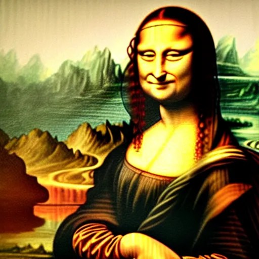 mona lisa painting crying Stable Diffusion OpenArt