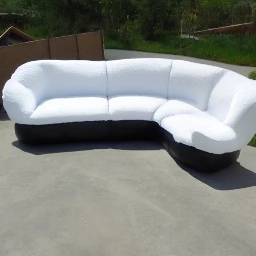 marshmallow melting couch, craigslist photo Stable Diffusion OpenArt