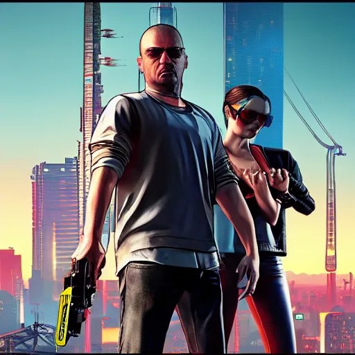grand theft auto v artwork of cyberpunk 2 0 7 7 Stable Diffusion OpenArt