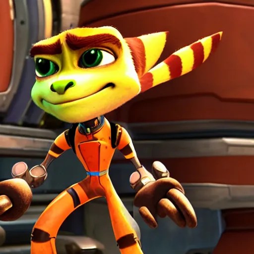Ratchet from Ratchet and Clank Stable Diffusion OpenArt