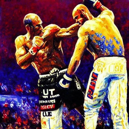 royce gracie by leroy neiman, intricate, ultra Stable Diffusion OpenArt