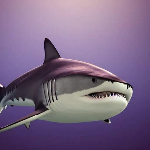 shark anthony, in the style of fvckrender, ultra super Stable