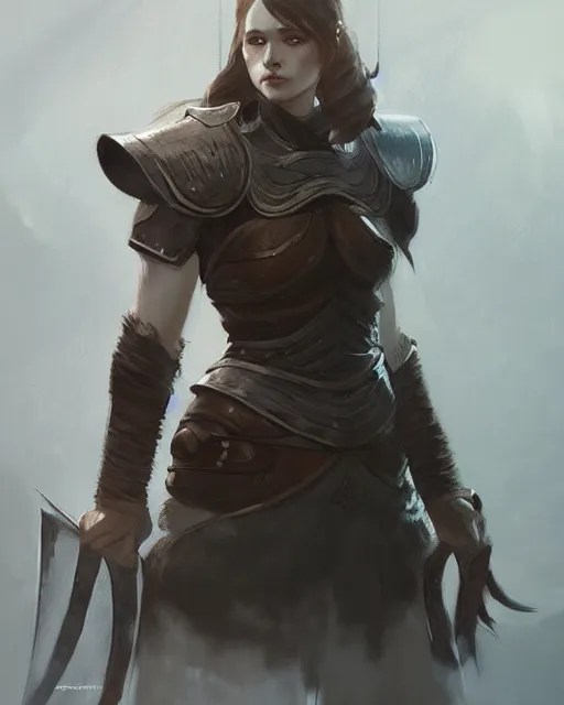 housecarl lydia from skyrim in battle attire, Stable Diffusion OpenArt