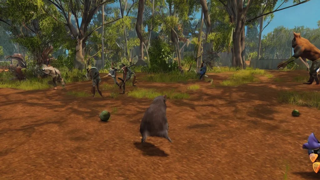 a screen capture from mortal wombat game on ps 5 Stable Diffusion