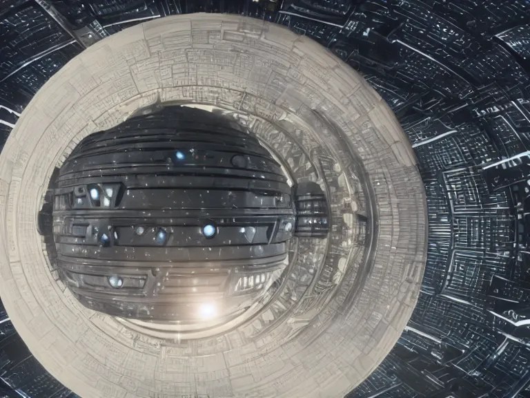 a dyson sphere as seen in star trek discovery. Stable Diffusion OpenArt