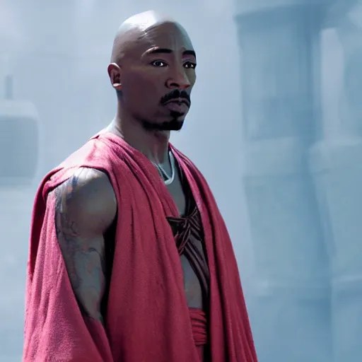 Tupac Shakur as Mace Windu, highly detailed, 8k, movie Stable Diffusion OpenArt